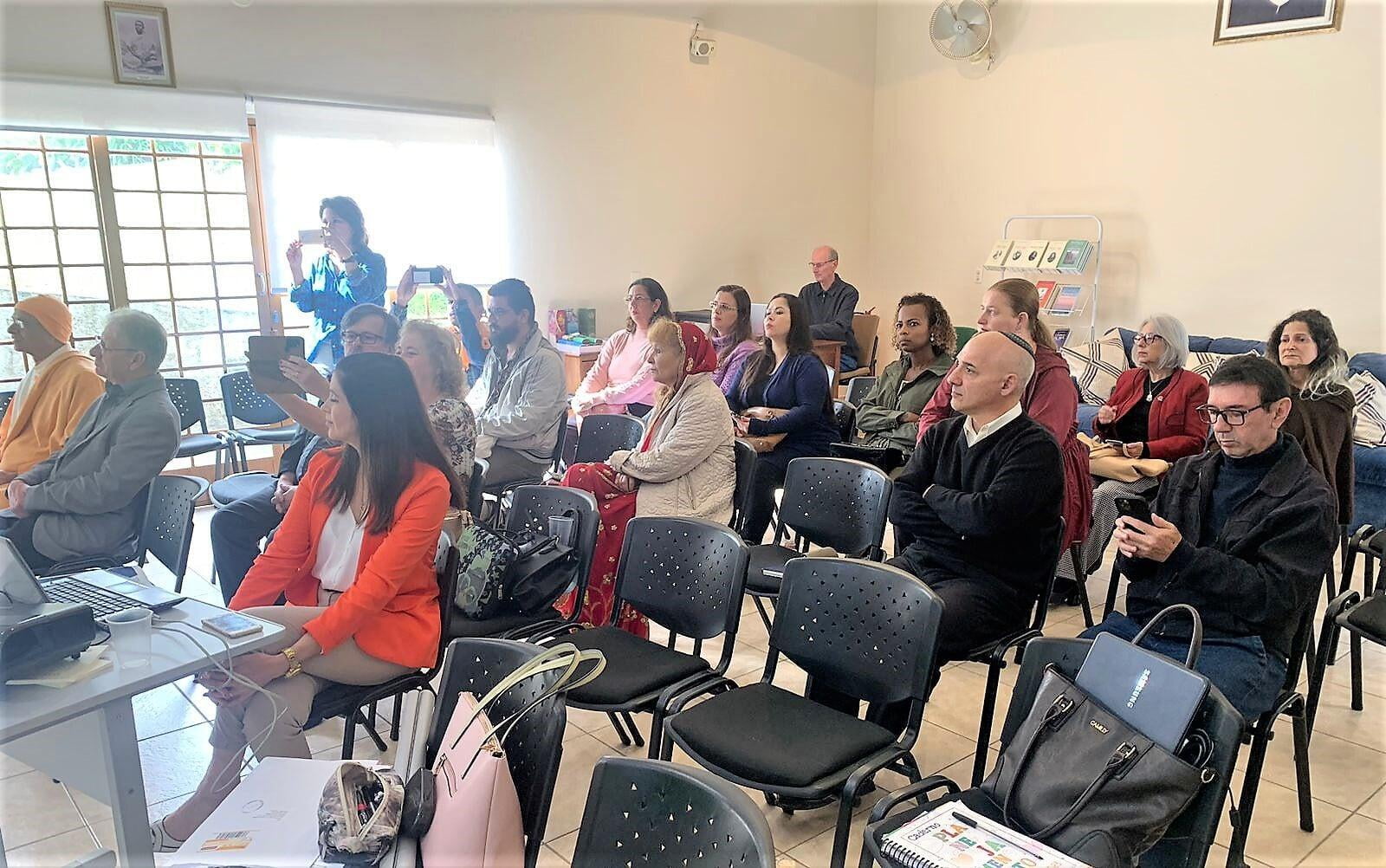 Presentes no auditório